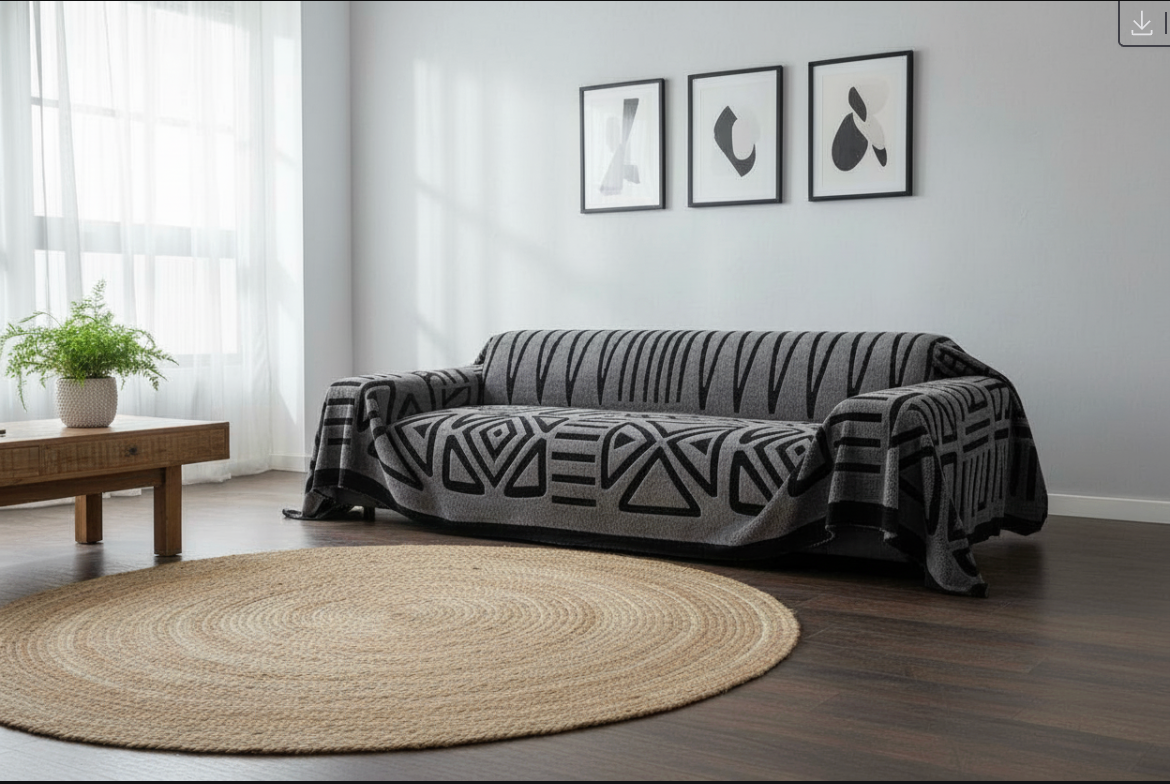 Bohemian Style Sofa Cover