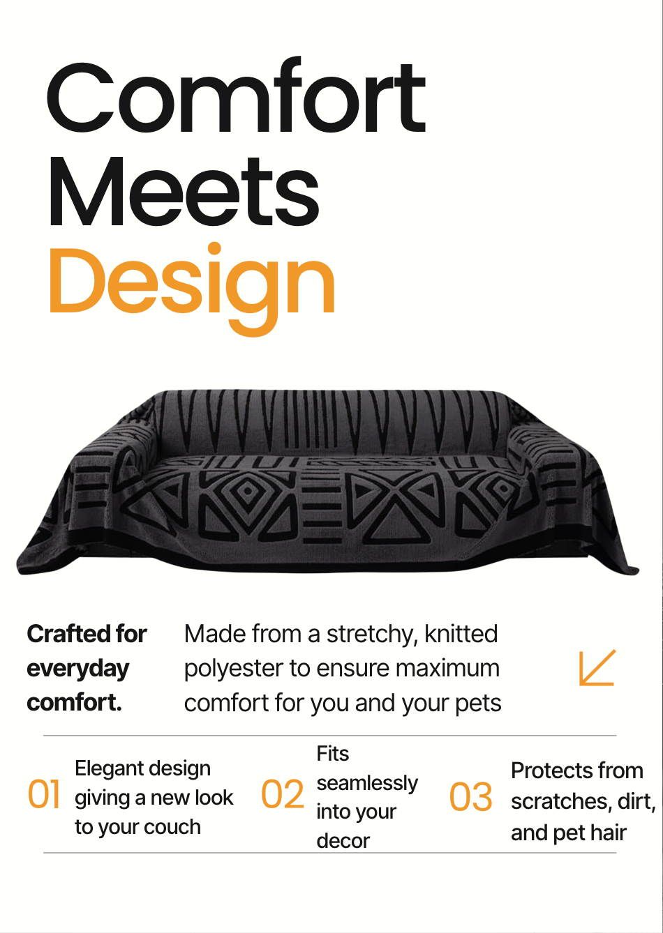 Bohemian Style Sofa Cover