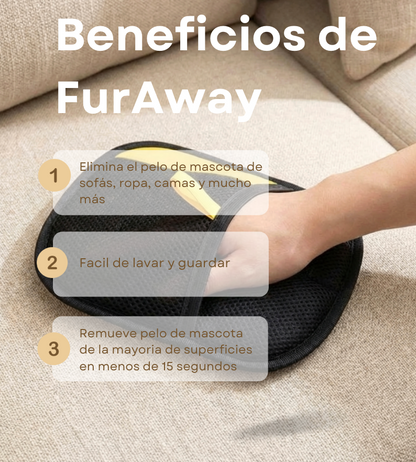 FurAway Removedor de Pelos de Mascota