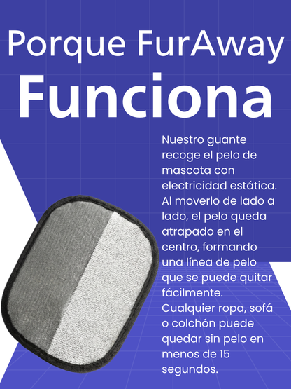 FurAway Removedor de Pelos de Mascota