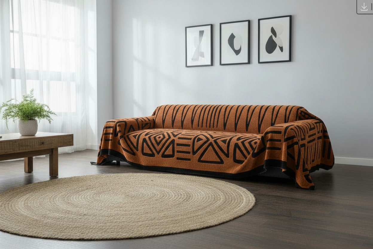 Bohemian Style Sofa Cover