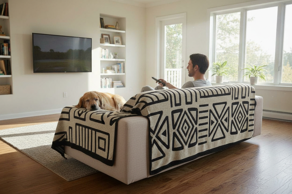 Bohemian Style Sofa Cover