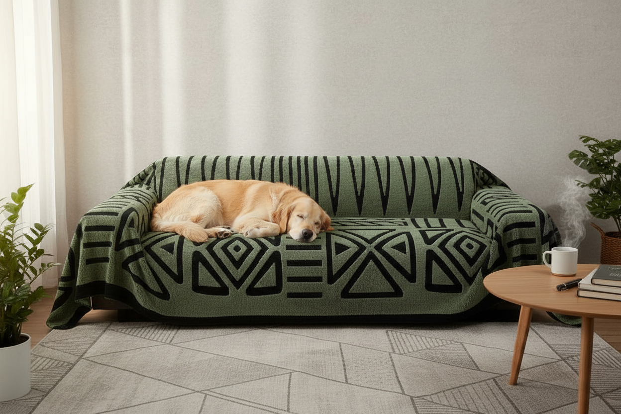 Bohemian Style Sofa Cover