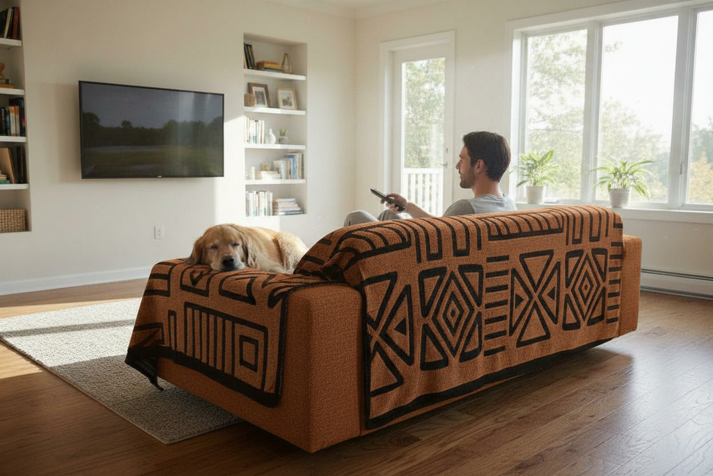 Bohemian Style Sofa Cover