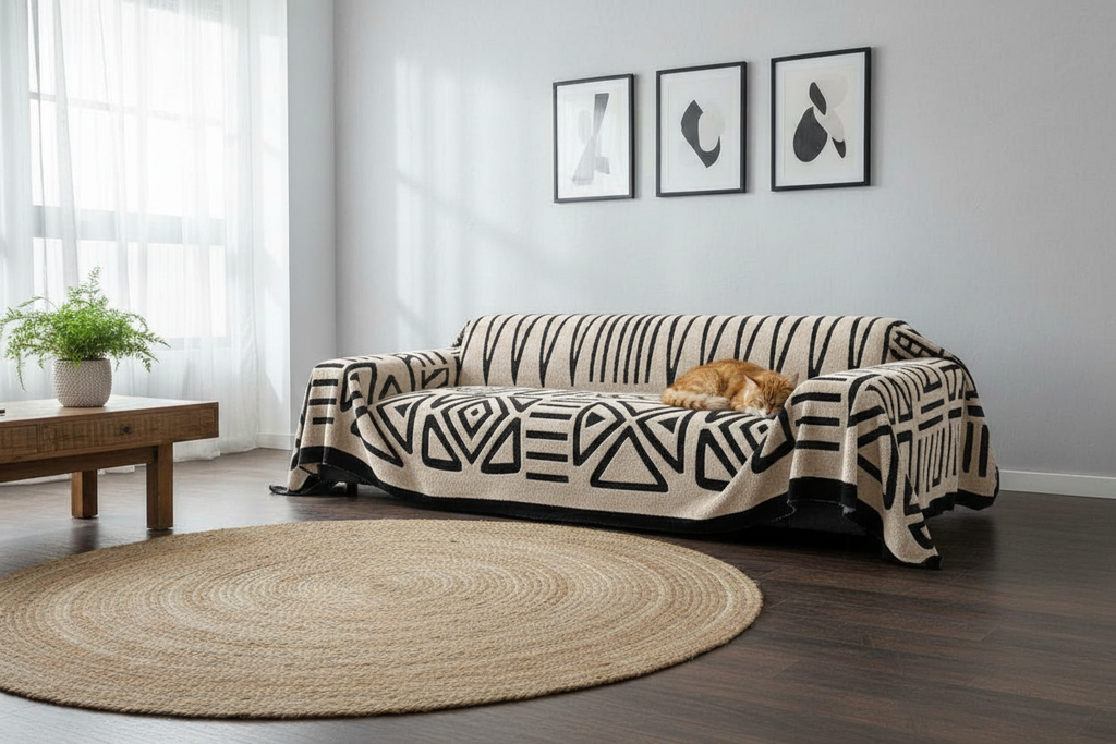 Bohemian Style Sofa Cover