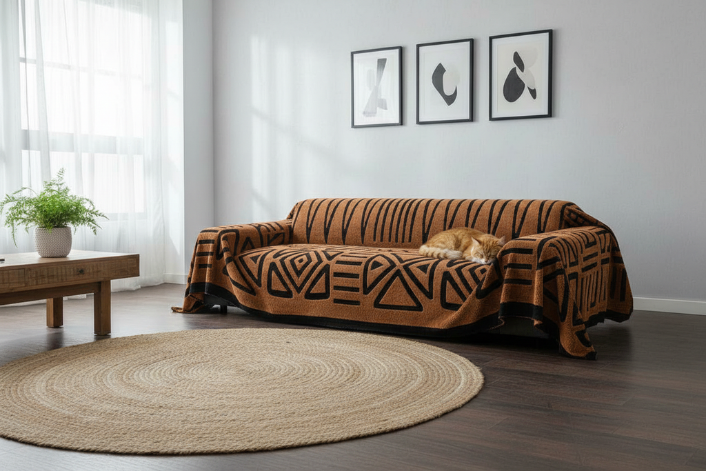 Bohemian Style Sofa Cover