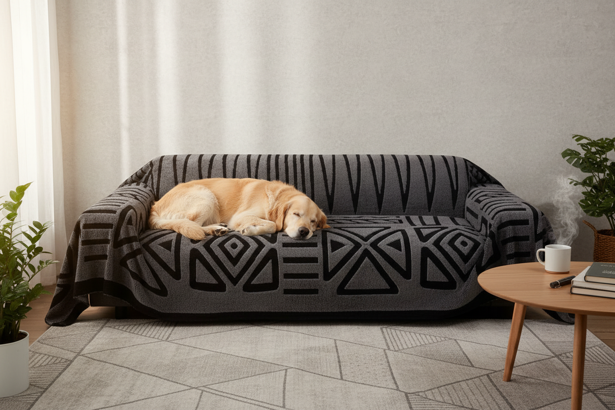 Bohemian Style Sofa Cover